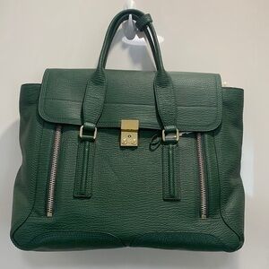 3.1 Phillip Lim Pashli Green Medium Satchel Bag NWT